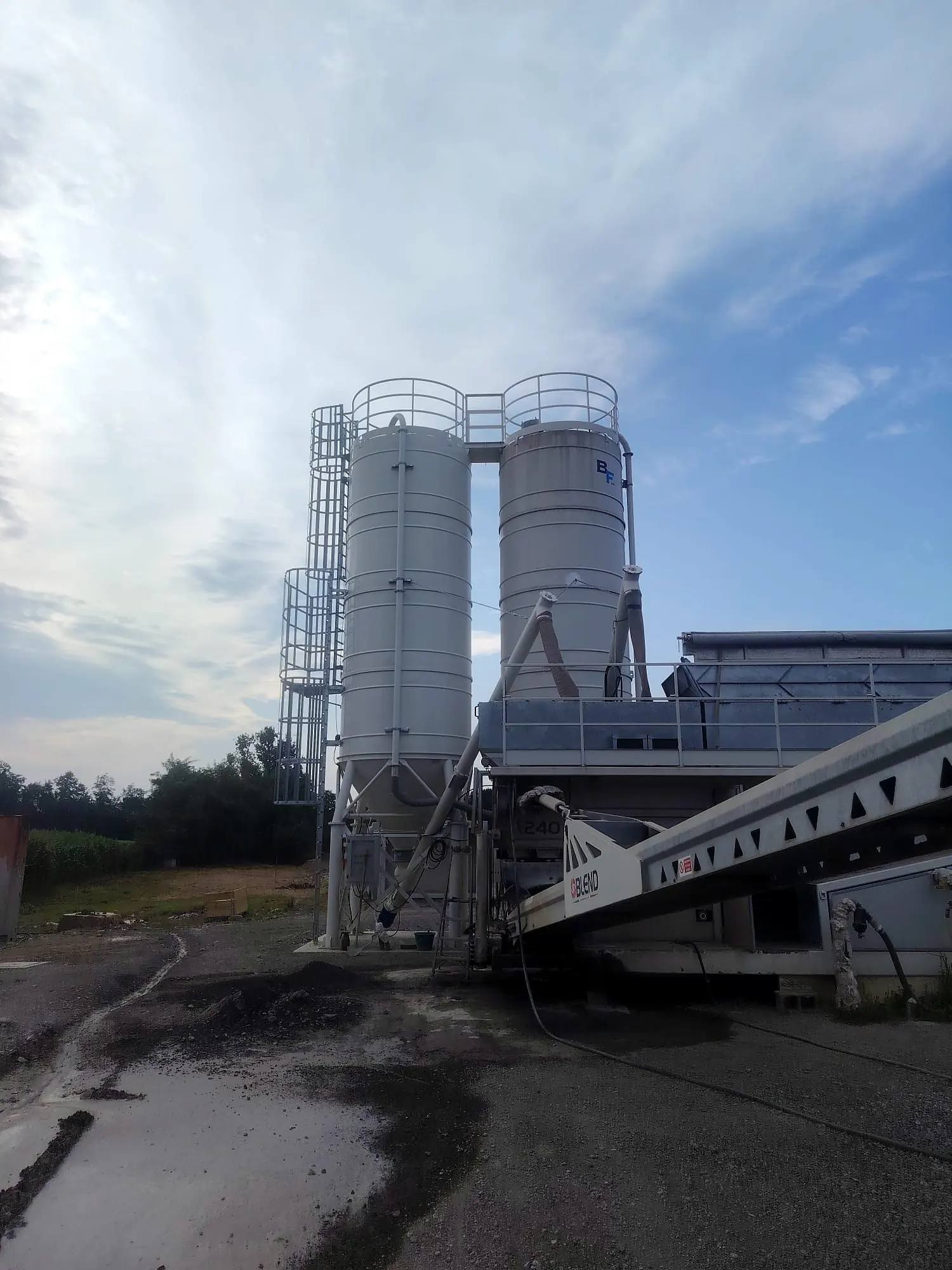 Silos dell'impianto
